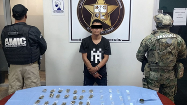 Operativo conjunto de AMIC y SEMAR logra captura de objetivo criminal en Ciudad Obregón