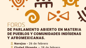 Convoca Congreso de Sonora a consulta sobre derechos indígenas y afromexicanos