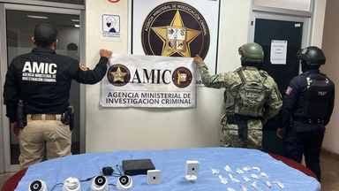 Cateo permite asegurar droga y equipo de vigilancia en Ciudad Obregón
