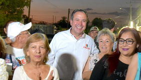Refuerza Toño Astiazarán seguridad a familias del Palo Verde con nuevo tramo de Camina Segura