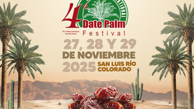 Impulsa Gobierno de Sonora 4to. Festival Internacional de la Palma Datilera en México: UES