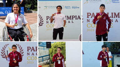 La paranatación de Sonora abre con nueve preseas en Paralimpiada Nacional