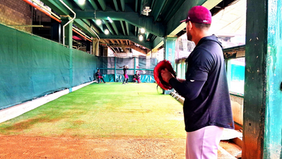Los Tomateros entrenan a pesar de la lluvia