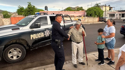 Apoya PESP a adulto mayor a regresar con su hogar