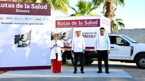 Gobernador Durazo transforma Sonora con inversión en infraestructura hospitalaria y abasto de medicamentos