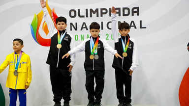 La gimnasia trampolín de sonora abre con 4 preseas su actuación en Olimpiada Nacional