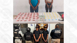 Operativos conjuntos en Cajeme y Nogales dejan cuatro detenidos, narcóticos y un arma de fuego asegurados