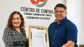 Gobierno de Sonora obtiene certificación por promover espacios libres de violencia en el C5I