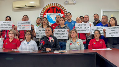 CTM Hermosillo convoca 40 mil trabajadores para conmemorar el Día del Trabajo
