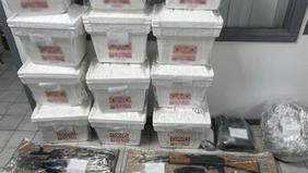 Policía Estatal, AMIC y Defensa localizan hieleras con narcótico en Ímuris