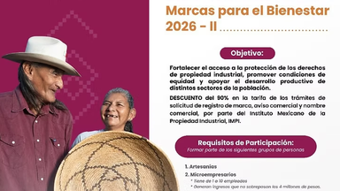 Gobierno de Sonora promueve registro de marcas con tarifas preferenciales para sectores prioritarios