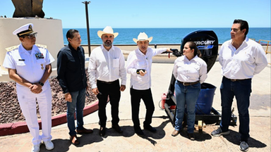 Respalda Gobernador Durazo a más de 3 mil familias del sector pesquero con equipo renovado