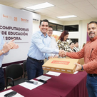 Beneficia Gobernador Durazo a más de dos mil docentes con entrega de computadoras: SEC