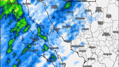 Pronostican lluvias para el 24 y 25 de diciembre