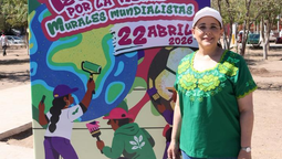 Realizan Jornada Nacional de Tequios por la Tierra y Murales Mundialistas