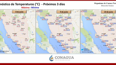 Prevé Protección Civil una semana con temperaturas extremas en Sonora