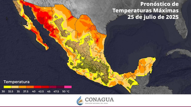 Se pronostica aumento en las temperaturas en Sonora