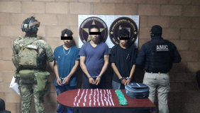 Aseguran droga, vehículo y detienen a cinco personas en operativos conjuntos en San Luis Río Colorado