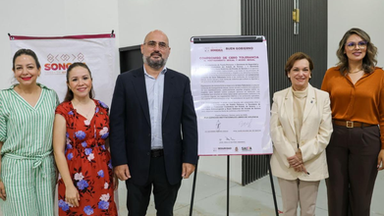 Fortalece Gobierno de Sonora acciones de transparencia, prevención y espacios seguros en el norte del estado