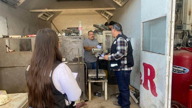 Promueve SSPC Sonora programas preventivos entre vecinos de la colonia Café Combate en Hermosillo