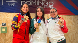 Andrea Ibarra concluye su actuación centroamericana en tiro con 4 preseas