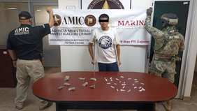 Operativo Escudo Sable realiza cateo positivo y detiene a sujeto en Ciudad Obregón
