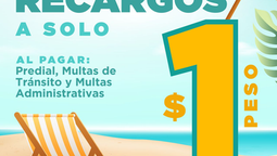 Invita Tesorería Municipal de Hermosillo a aprovechar la promoción de pago de recargos a un peso hasta el 31 de julio