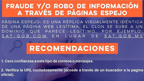 Alerta Gobierno de Sonora por páginas espejo para cometer fraude