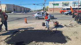 Estas son las colonias con jornadas de bacheo este lunes