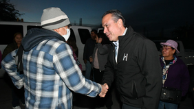 Moderniza Toño Astiazarán cruceros estratégicos de Hermosillo con concreto hidráulico