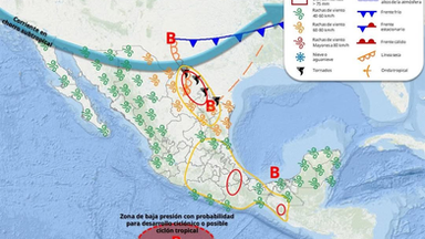 En Sonora prevalecerán condiciones estables con cielos mayormente despejados