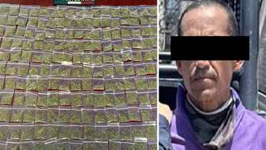 Detiene Policía Estatal a un hombre con más de 200 envoltorios con narcótico en Hermosillo