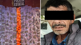 Asegura Policía Estatal 180 envoltorios de narcótico en San Pedro El Saucito