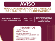 Continúa entrega de cartillas liberadas del Servicio Militar Nacional; se agota el tiempo