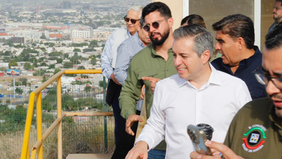 Encabeza Omar Del Valle Colosio supervisión de planta potabilizadora en Hermosillo