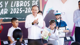 Con inversión histórica de más de 8 mil 600 millones en educación, Gobernador Durazo arranca ciclo escolar 2025-2026