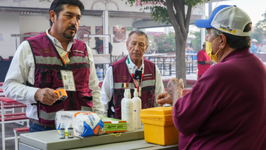 Refuerza Coesprisson acciones de prevención sanitaria durante la Expogan en Hermosillo