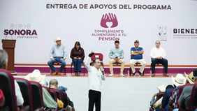 Respalda Gobernador Durazo a jubilados y pensionados del Ayuntamiento de Hermosillo con segunda entrega de apoyos económicos