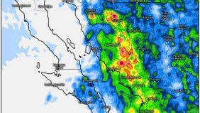 Se pronostican tormentas eléctricas con lluvias de moderadas a fuertes en Sonora