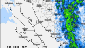 Se prevén lluvias fuertes para Sonora y ambiente caluroso