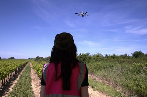 Vol pour calcul de superficie de terrain