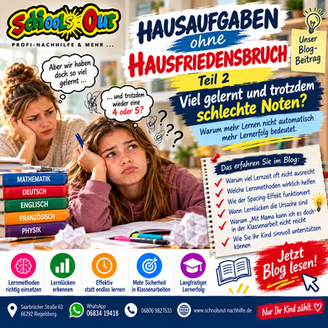 Hausaufgaben ohne Hausfriedensbruch – Teil 2