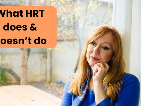 What HRT Actually Does — and What It Doesn’t (So You Can Decide Without the Noise)