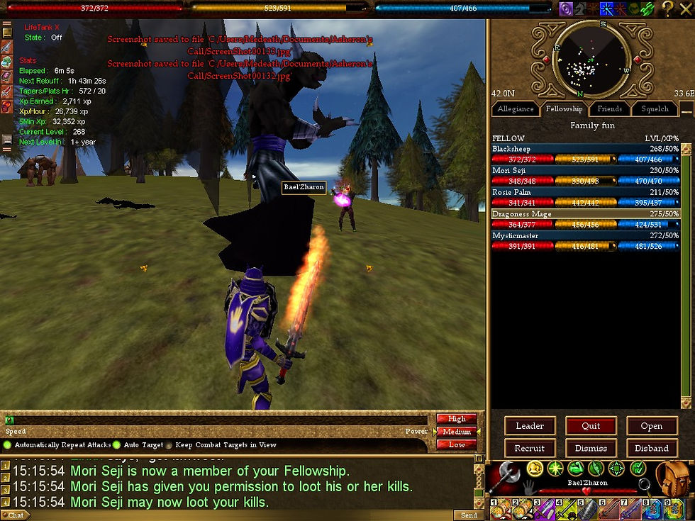 #Asheron's Call #Screenshots #Live Event-Hopeslayer Assaults Holtburg (2009) #Bael'Zharon