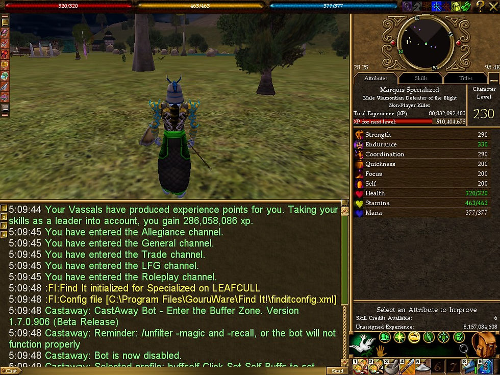 #Asheron's Call #Screenshots #Tou-Tou