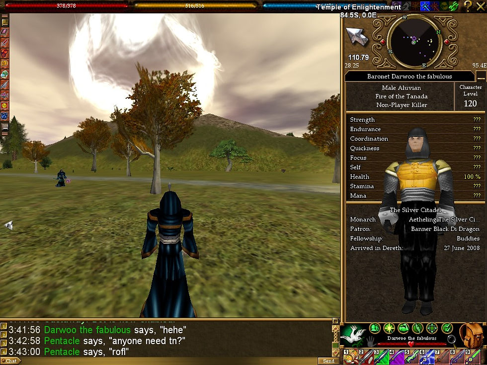 #Asheron's Call #Screenshots #Tou-Tou #Empyrean Over-robe