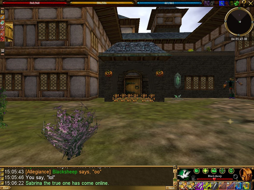 #Asheron's Call #Screenshots #Pack Pumpkin Lord