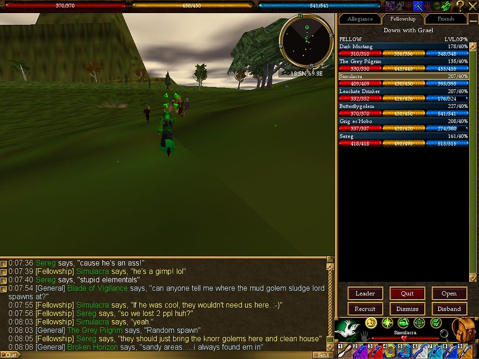 #Asheron's Call #Screenshots #Live Events-Carraida's Avenger (2006)