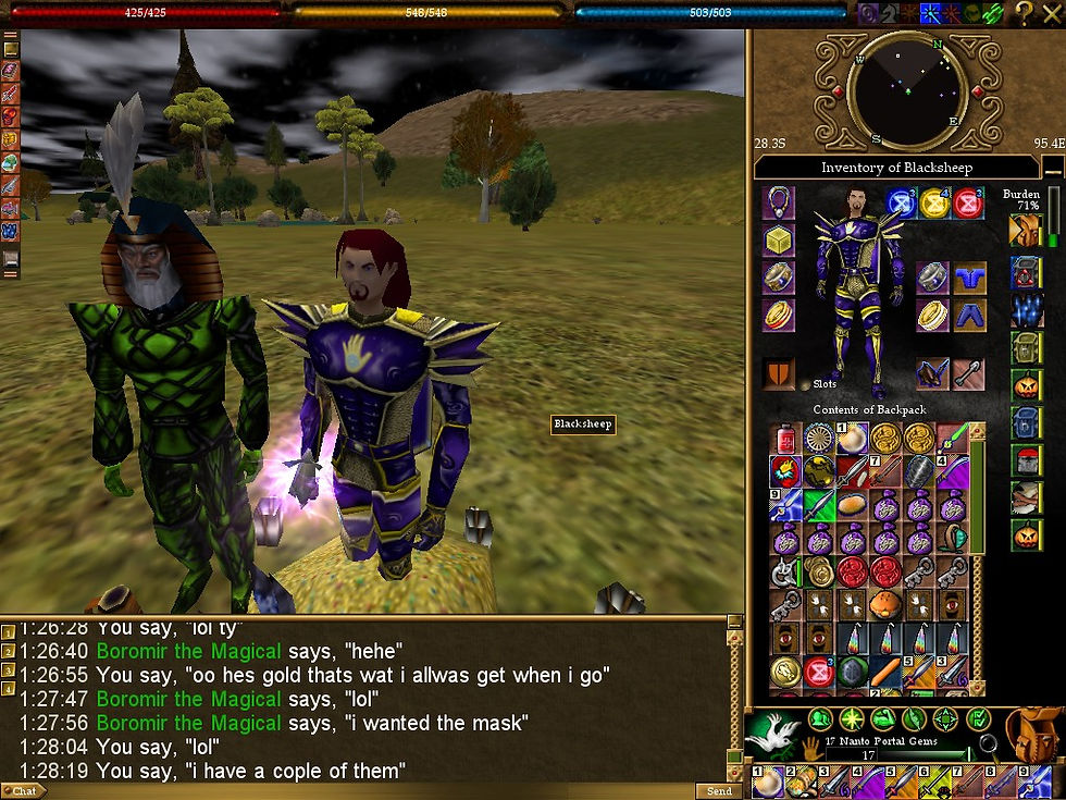 #Asheron's Call #Screenshots #Tou-Tou #Nanto Portal Gem
