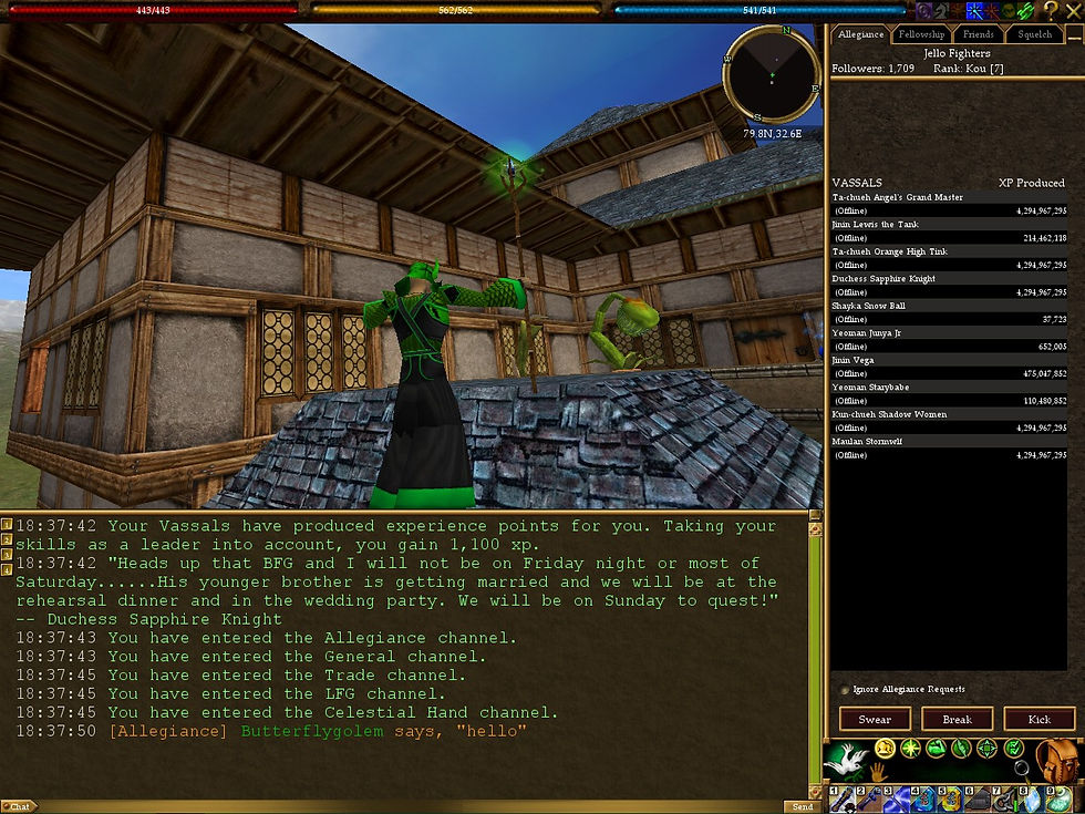#Asheron's Call #Screenshots #House Plants #Monster Fly Trap